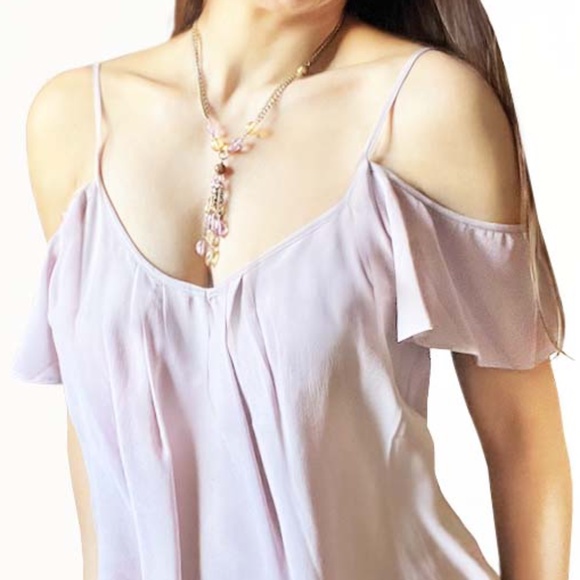 COCCINELLE Vintage Y Drop Cascading Bead Necklace - Picture 12 of 12